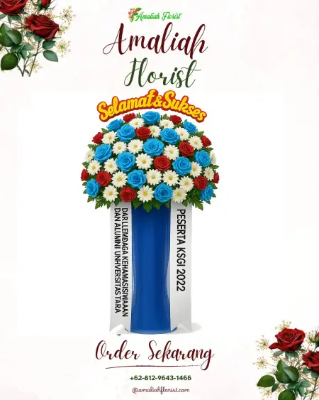 Standing Flowers Puding Besar